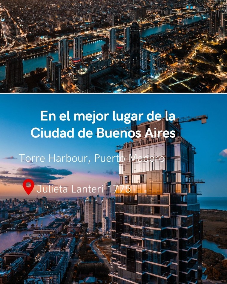 EMPRENDIMIENTO Torre Harbour, Complejo MADERO HARBOUR