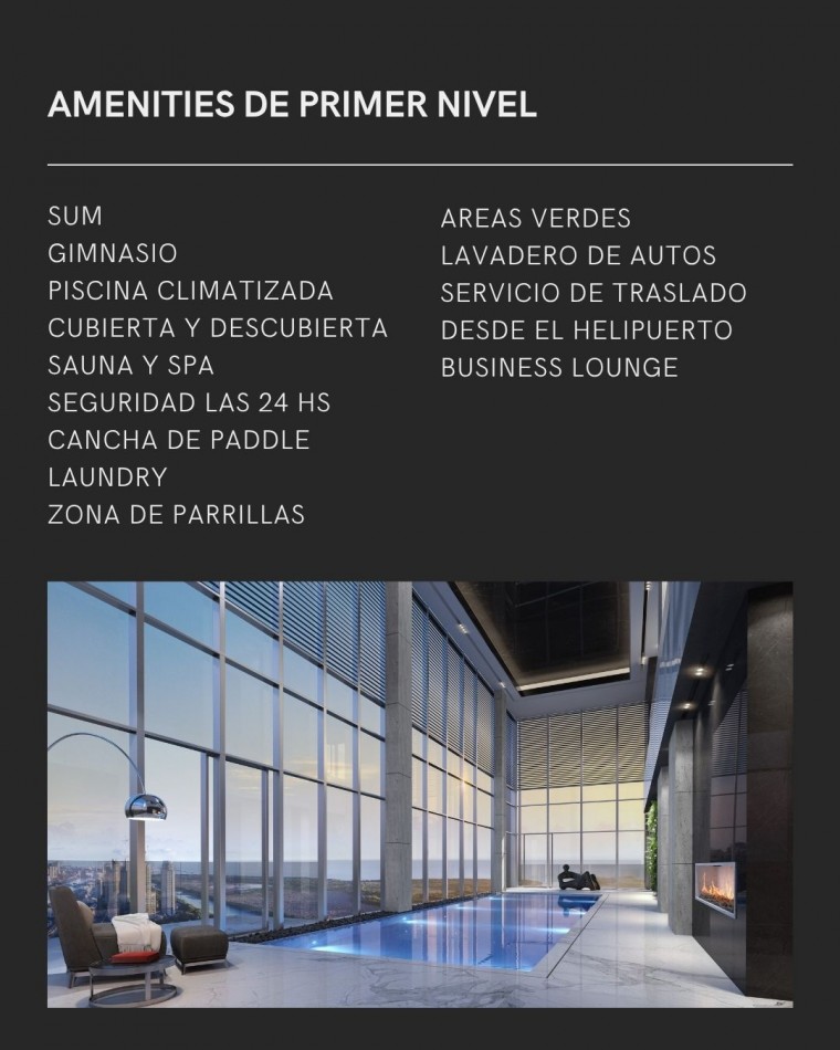 EMPRENDIMIENTO Torre Harbour, Complejo MADERO HARBOUR