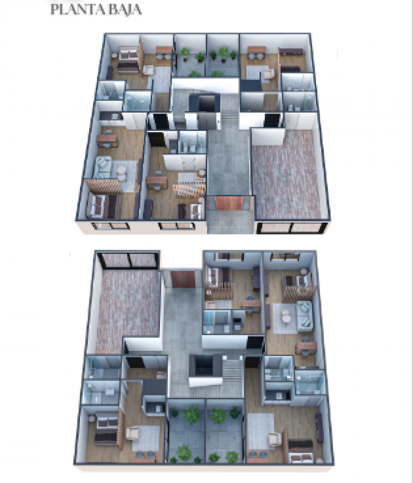 LE PETIT BOGOTA | Combo Inversor Inteligente: Oficina + Departamento con Patio Propio