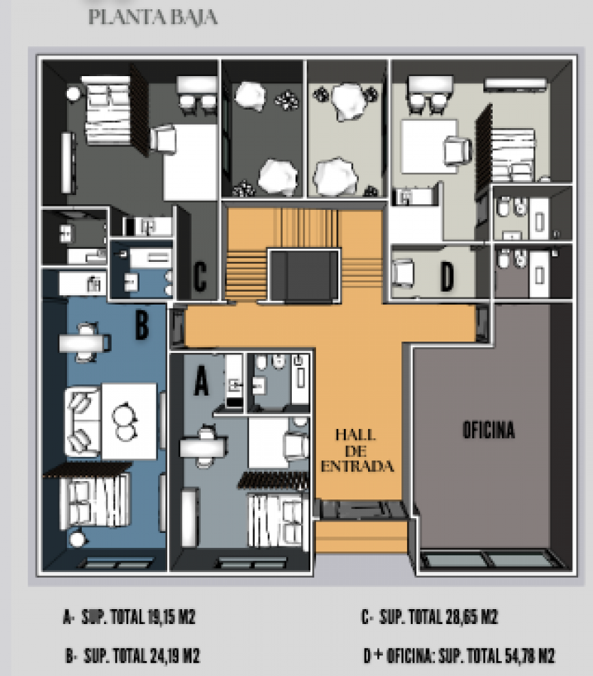 LE PETIT BOGOTA | Combo Inversor Inteligente: Oficina + Departamento con Patio Propio