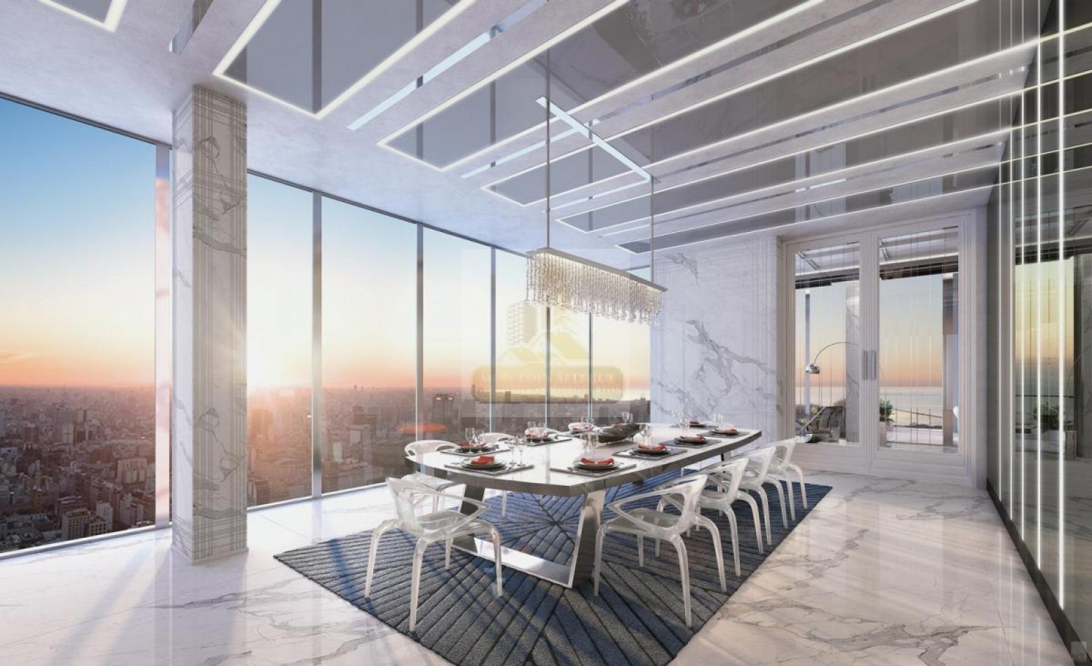 2 ambientes en Piso 40 Torre Harbour
