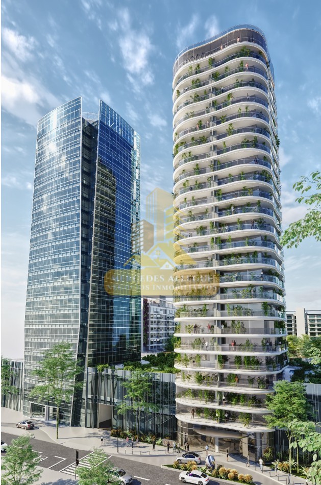 Suite en venta, 2 ambientes, piso 23 
