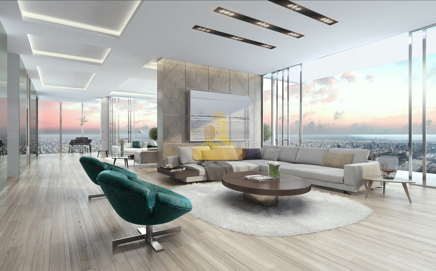 2 ambientes en Piso 40 Torre Harbour