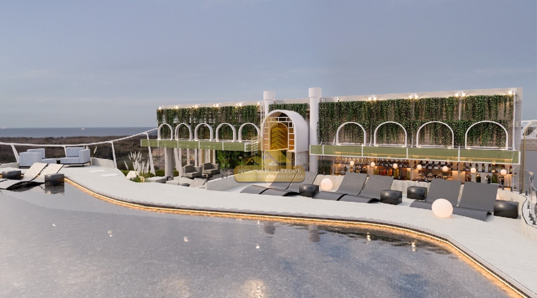 Suite en venta 2 ambientes piso 25 Osten tower 1 Complejo Harbour