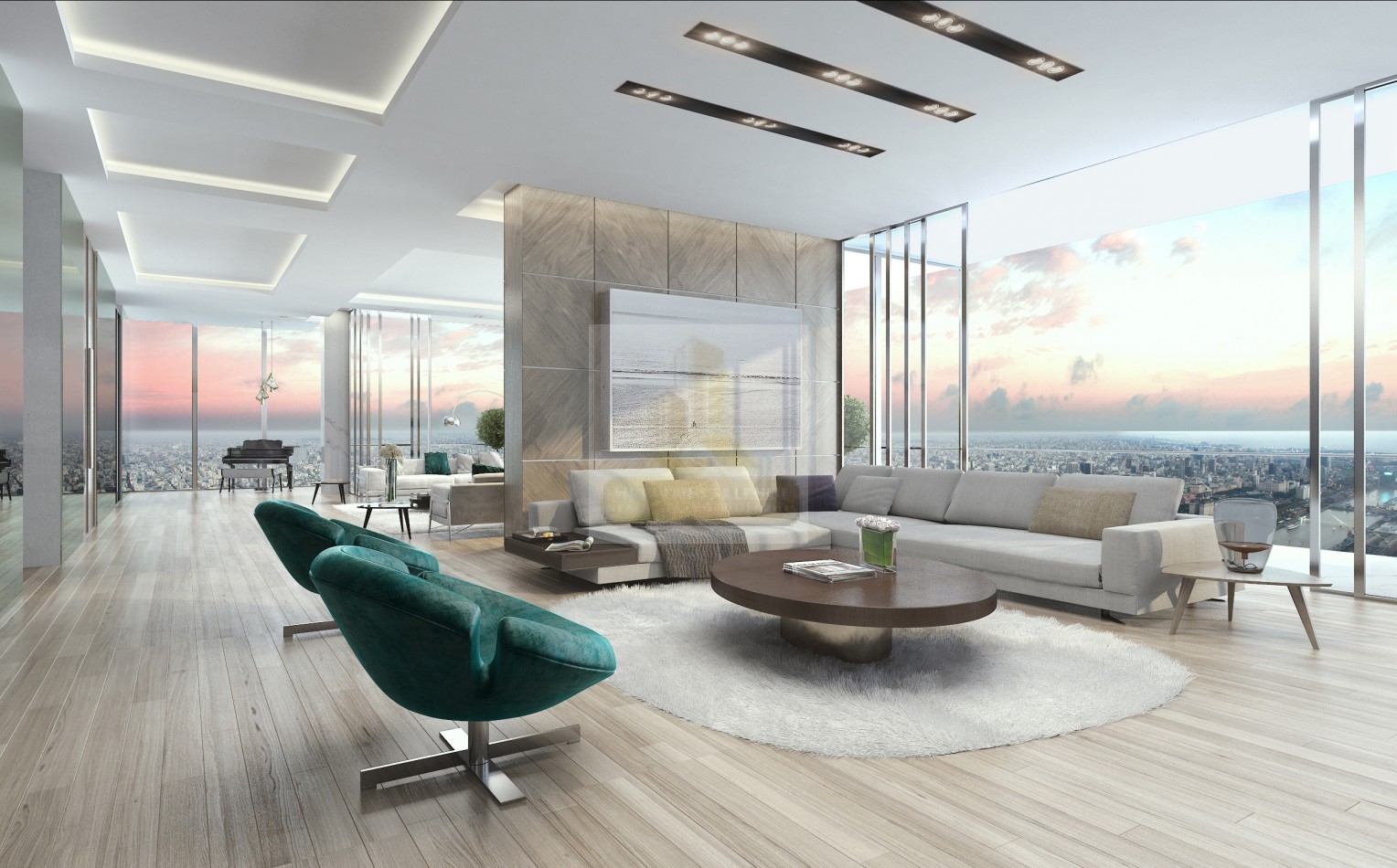 2 ambientes en Piso 40 Torre Harbour