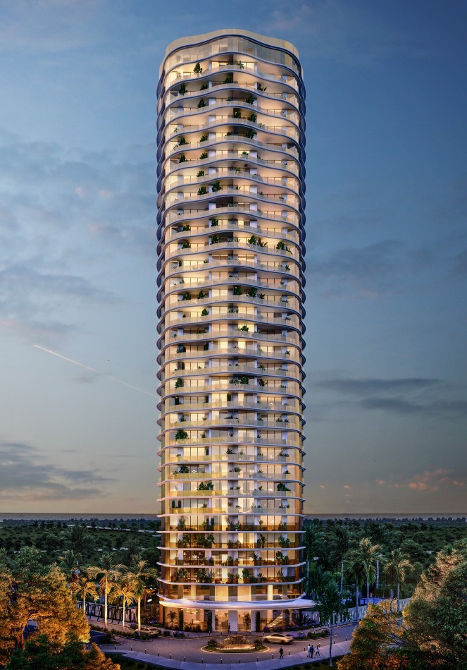 Suite en Piso 14 con Vista al Dique en Osten Tower 2