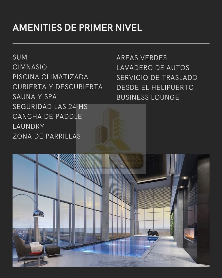 EMPRENDIMIENTO Torre Harbour, Complejo MADERO HARBOUR