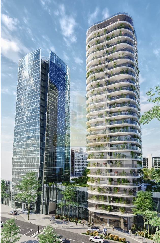 Suite en venta, 2 ambientes, piso 23 