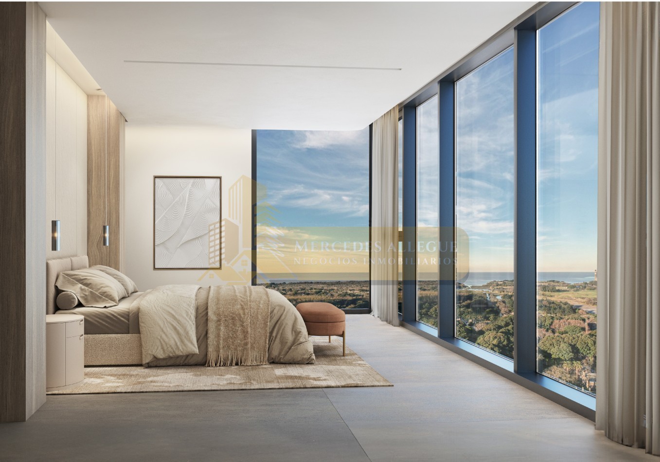 2 Ambientes de Alta Gama en Piso 14 — Torre Harbour.