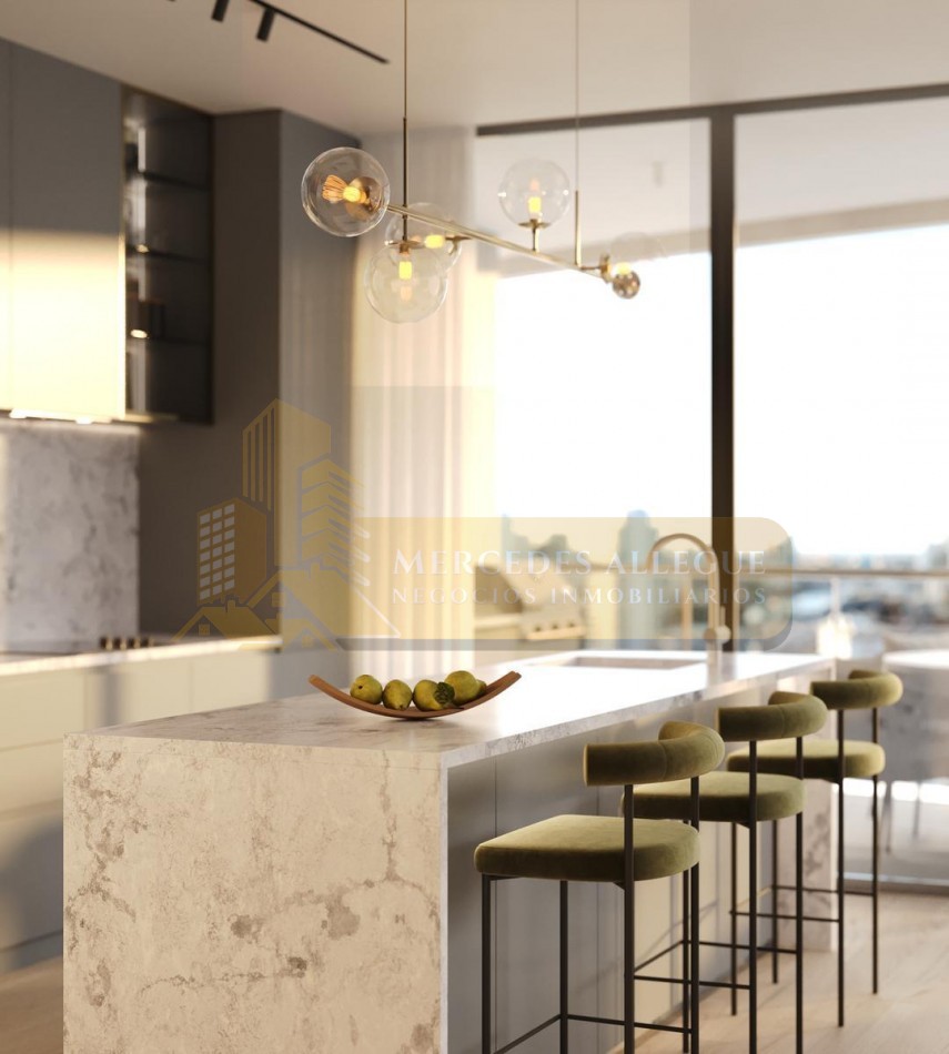 Suite en venta 2 ambientes piso 24 Osten tower | UF 2407