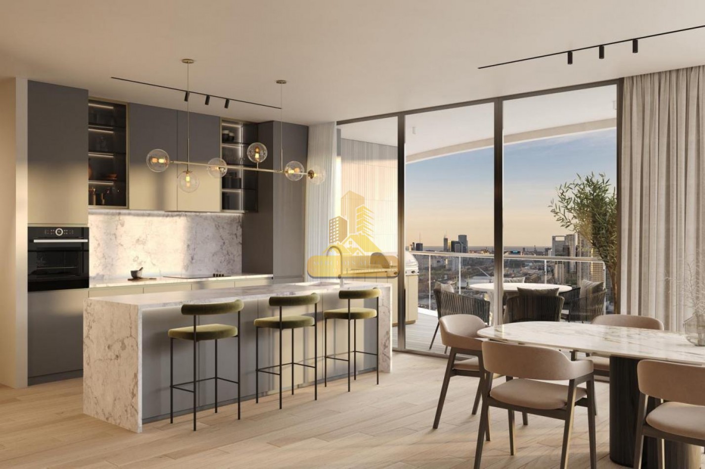 3 Ambientes | 173 m² Totales | USD 980.000. Torre Osten 1 — Unidad Premium en Piso 22