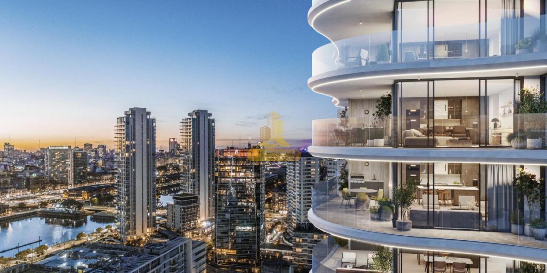 2 Ambientes + Den | 123 m² Totales Torre Osten 1 — Unidad Premium en Piso 13