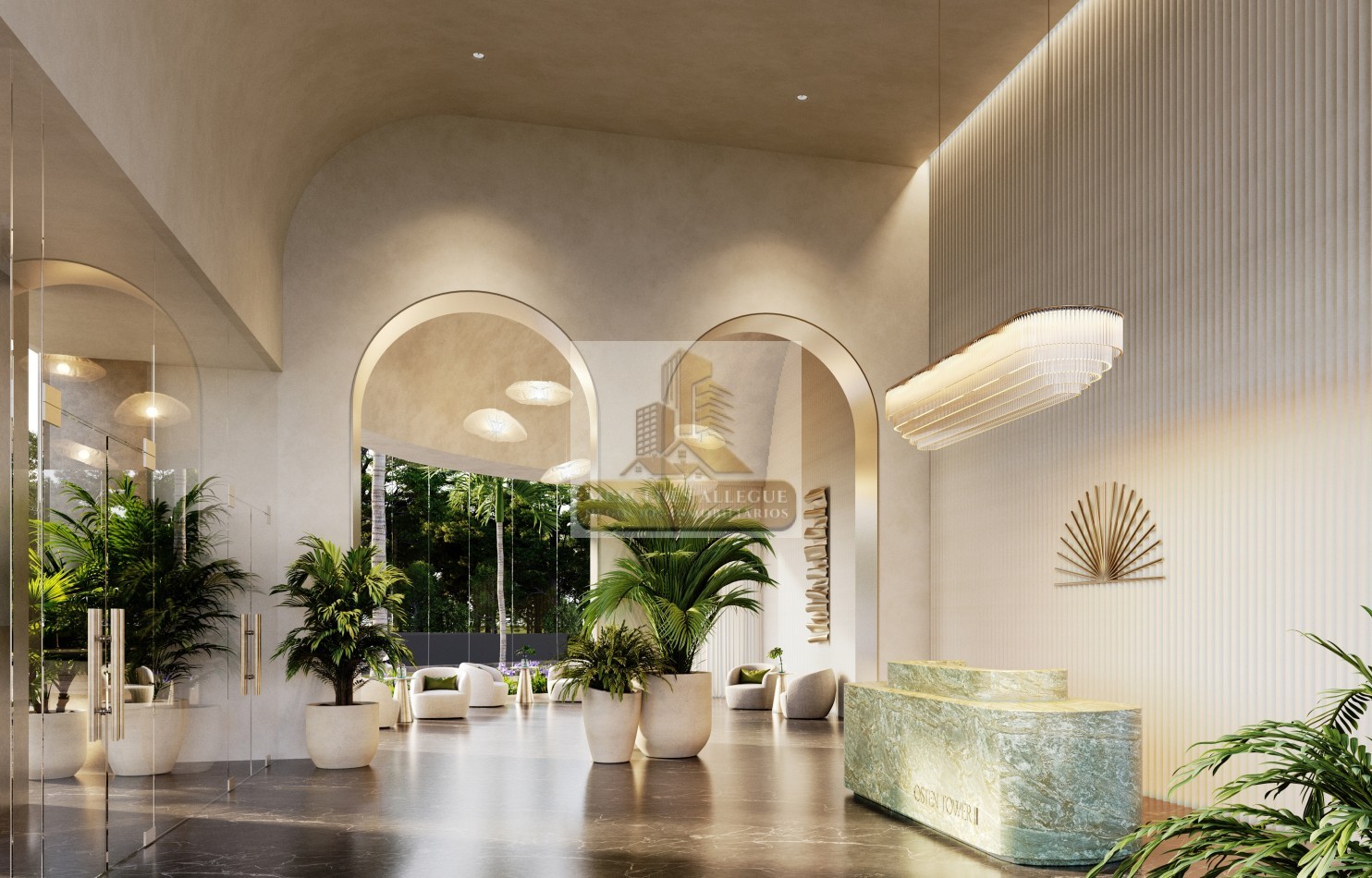 Suite en Piso 14 con Vista al Dique en Osten Tower 2