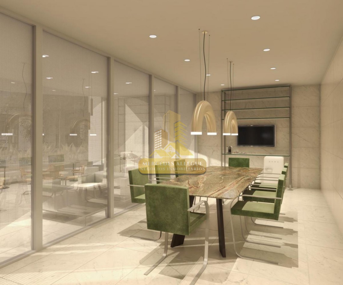 Suite en venta, 2 ambientes, piso 23 