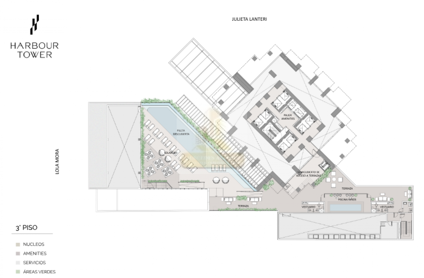 2 ambientes en Piso 40 Torre Harbour