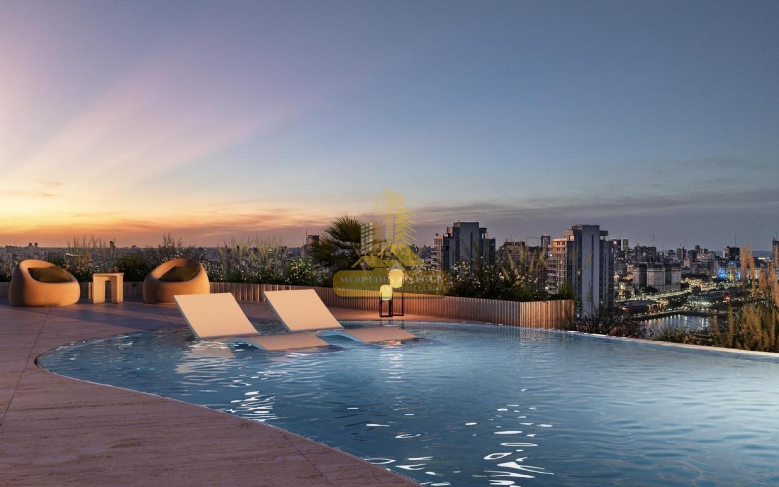 Suite en venta 2 ambientes piso 24 Osten tower