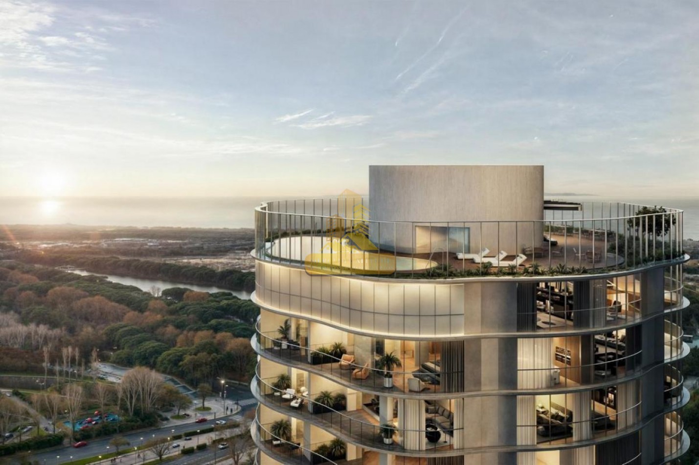 3 Ambientes | 173 m² Totales | USD 980.000. Torre Osten 1 — Unidad Premium en Piso 22