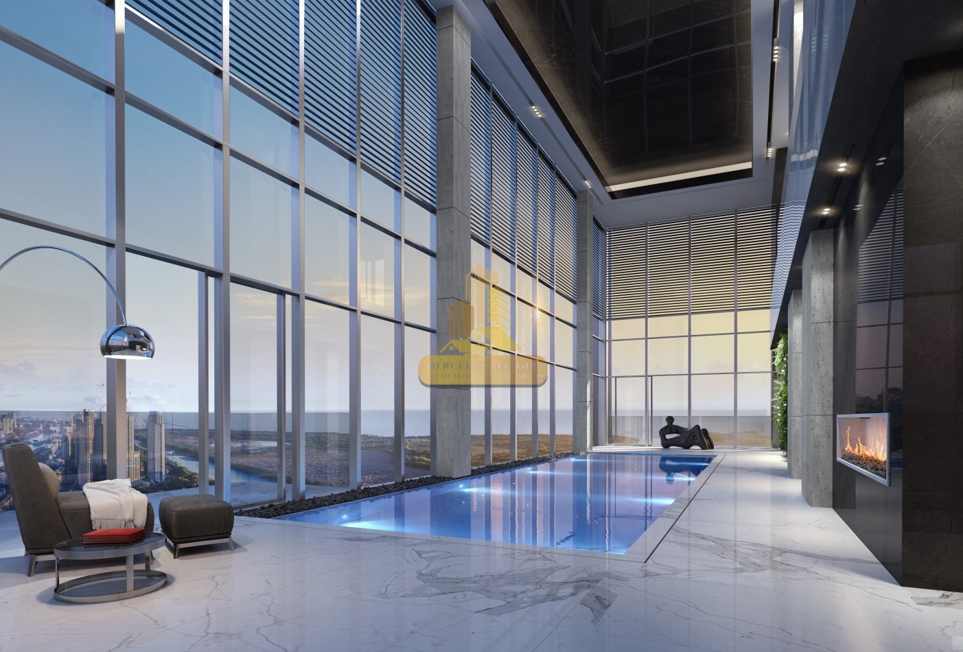 2 ambientes en Piso 40 Torre Harbour