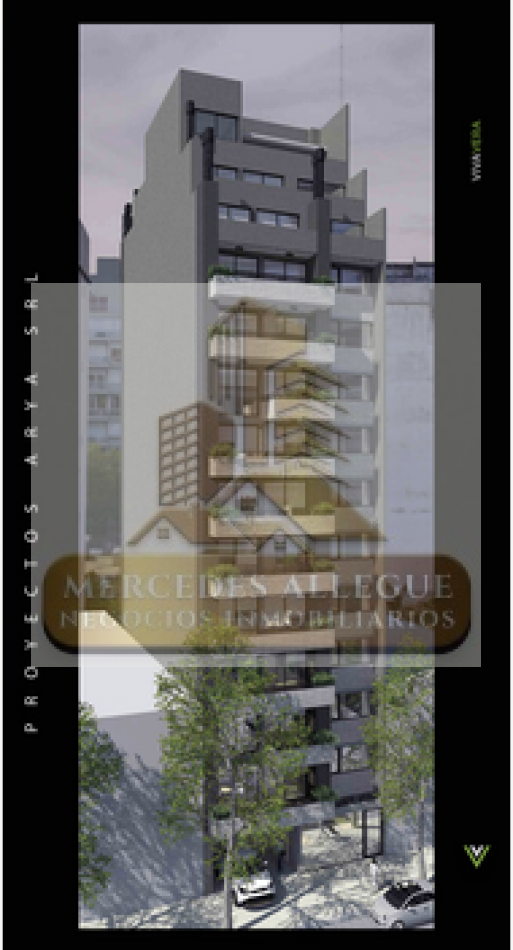 Venta Monoambiente en Villa Crespo. VIVA VERA. Entrega Junio 2027