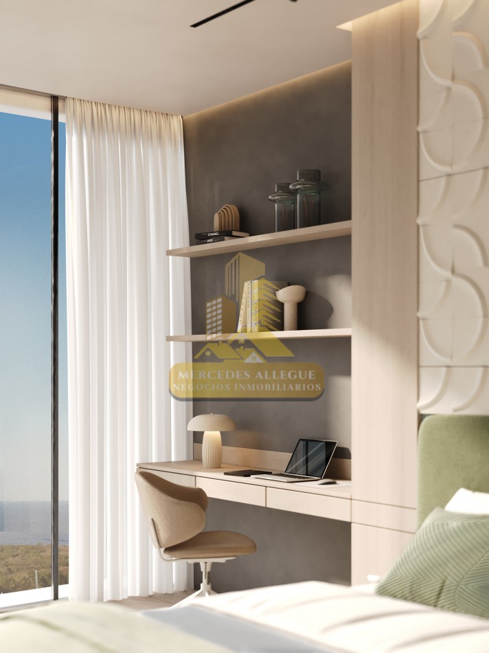 Semipiso de 4 Ambientes con Vista al Rio. Osten Tower 2 - Piso 30. Entrega Nov 2028
