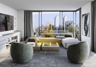 2 Ambientes + Den | 123 m² Totales Torre Osten 1 — Unidad Premium en Piso 13